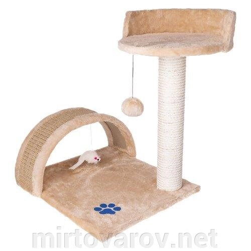 Драпак для кота кігтеточка + лежак ігровий комплекс для кішки від компанії Мір товарів - фото 1