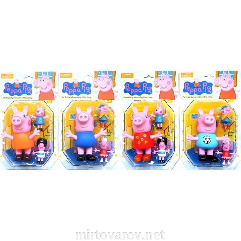Фігурки Свинка Пеппа 812584 від компанії Мір товарів - фото 1