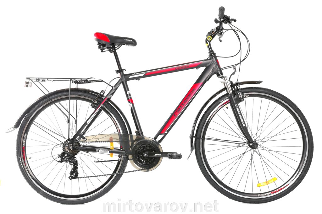 Гірський велосипед Crosser 700С NORD Hybrid 28 дюймів рама 21 116-14-530 від компанії Мір товарів - фото 1