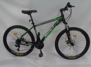 Гірський велосипед AZIMUT AQUA колеса 29 дюймів GFRD / SHIMANO / рама 19"чорно-зелений