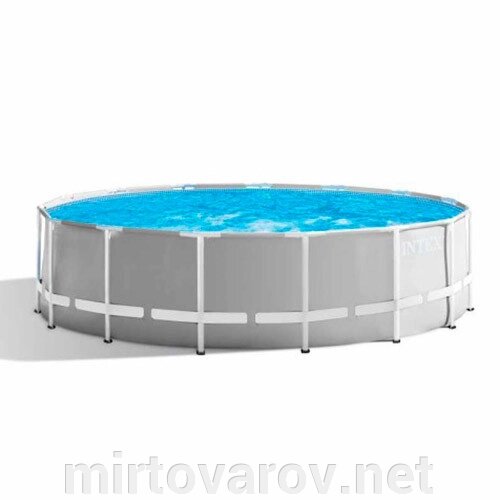 Каркасний круглий басейн INTEX 26710 / розмір 366-76 см / обсяг 6503л** від компанії Мір товарів - фото 1