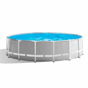 Каркасний круглий басейн INTEX 26710 / розмір 366-76 см / обсяг 6503л