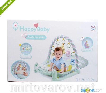Килимок для немовляти з піаніно, іграшки 5 штук 698-56 *** від компанії Мір товарів - фото 1