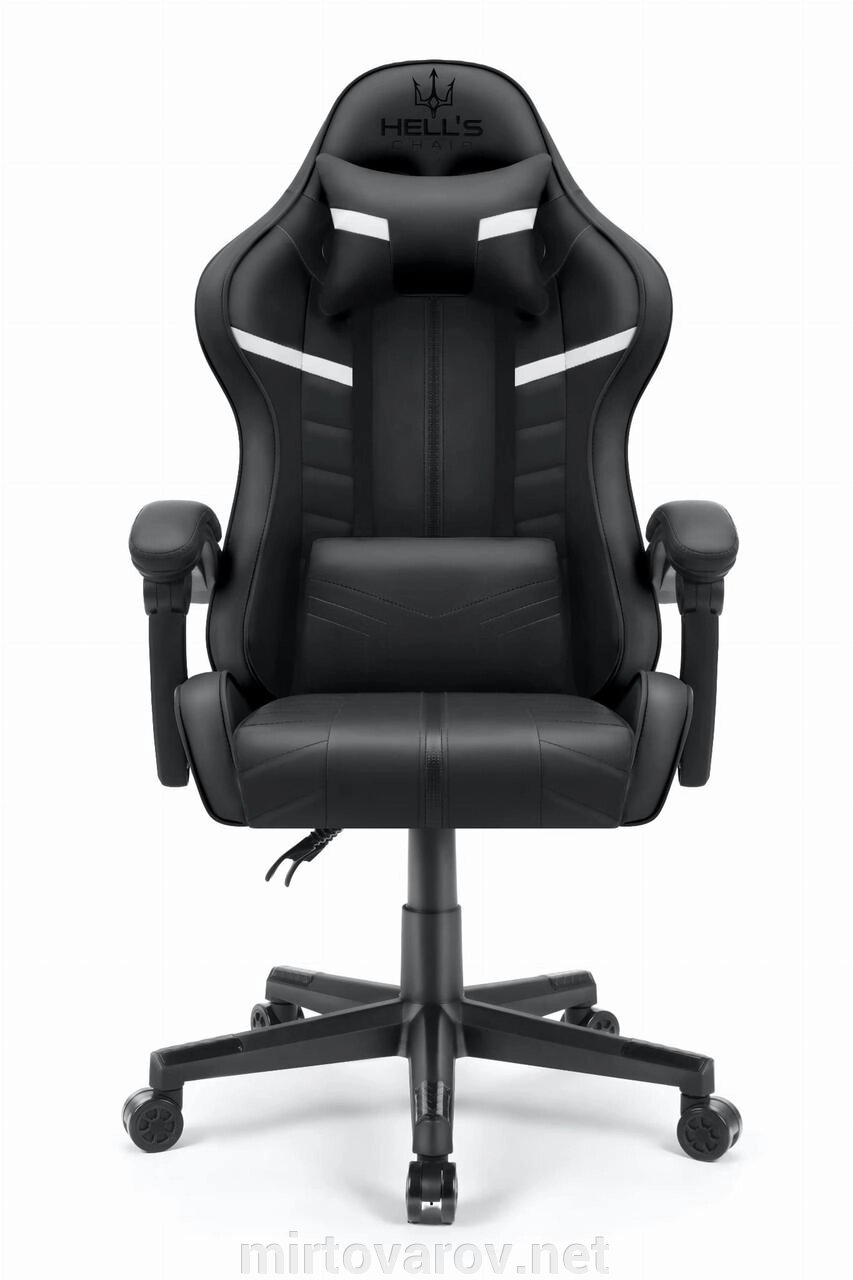 Комп'ютерне крісло Hell's Chair HC-1004 Black від компанії Мір товарів - фото 1