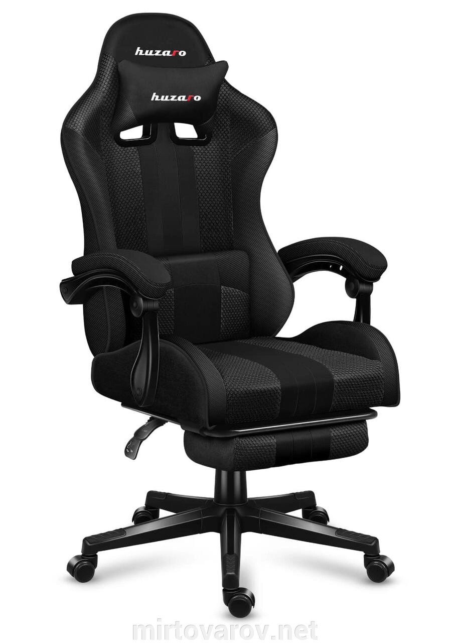 Комп'ютерне крісло Huzaro Force 4.7 Carbon тканина від компанії Мір товарів - фото 1