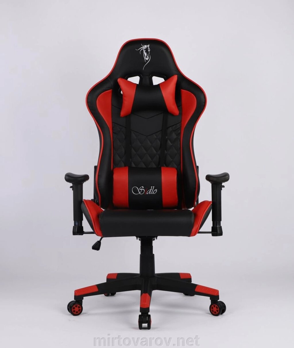 Комп'ютерне крісло Profi Red від компанії Мір товарів - фото 1