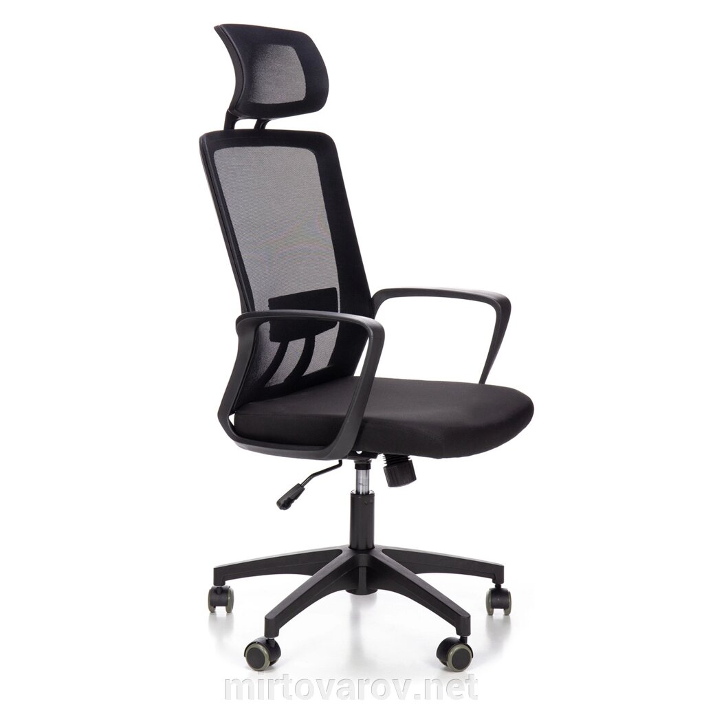 Крісло офісне Nordhold 8953 Black тканина від компанії Мір товарів - фото 1