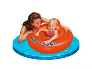 Коло для плавання з сидінням Baby float 56588EU INTEX