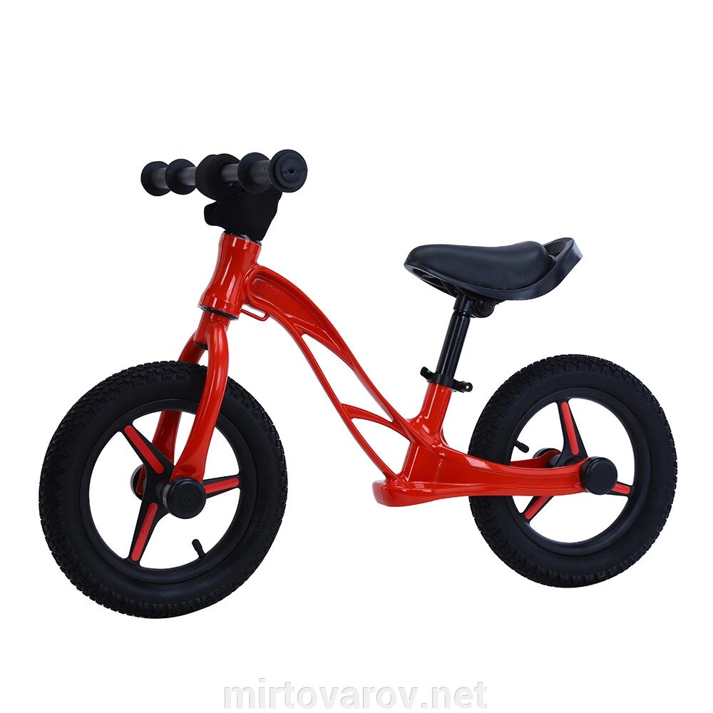 Магнієвий беговел велобіг від дитячий BALANCE TILLY 12 Magnet 2.0 T-212527 Red на надувних колесах 12д червоний від компанії Мір товарів - фото 1