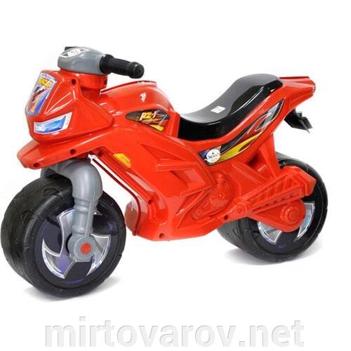 Мотоцикл-беговел 2-х колесний червоний Оріон 501*** від компанії Мір товарів - фото 1