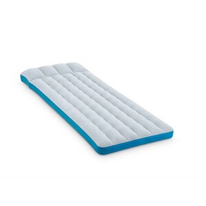 Надувний велюр матрац-ліжко INTEX 67998 сіро-блакитний