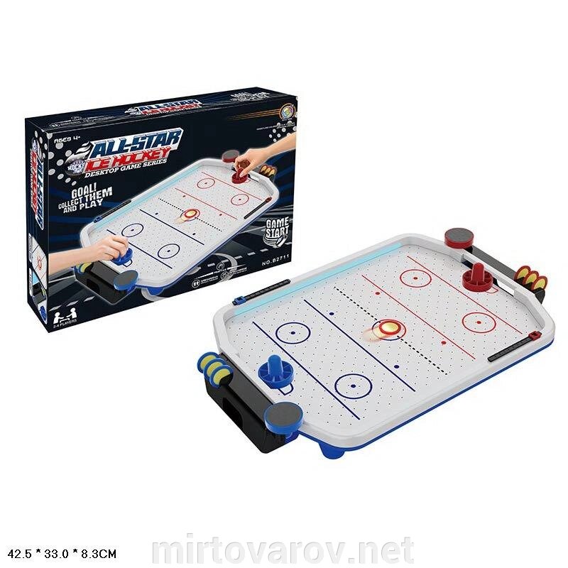 Настільна гра хокей аерохокей B2711 пластиковий від компанії Мір товарів - фото 1