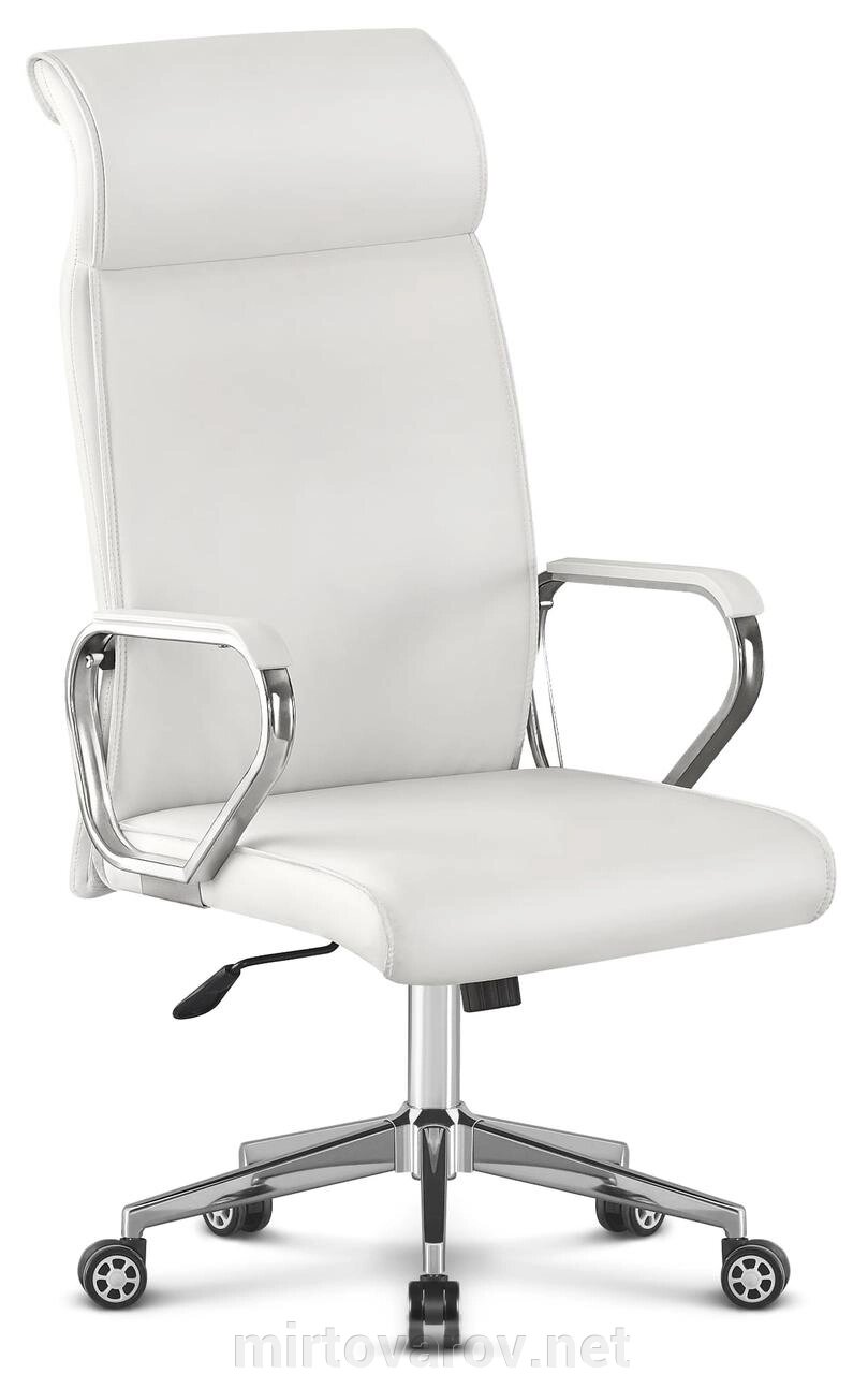 Офісне крісло Hell's HC-1024 White від компанії Мір товарів - фото 1