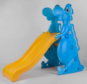 Дитяча гірка Pilsan 06-198 "Dino slide" складна жовто-блакитна