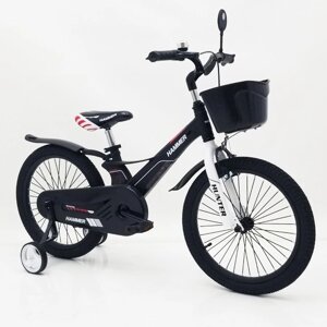 Велосипед дитячий двоколісний 1850D-HAMMER HUNTER колеса 18 дюймів чорний магнієва рама