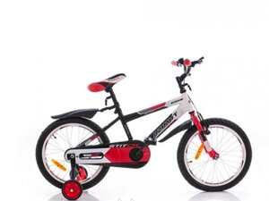 Дитячий двоколісний велосипед Azimut A Stitch 14 дюймів червоний
