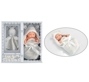 Пупс пупсик для дівчинки від 1 року 215-1/2 Лялька карапуз в одеялке-конвертику з колекційної серії / 2 види