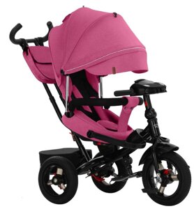 Велосипед дитячий триколісний TILLY Impulse T-386/2 рожевий льон