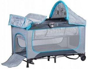 Дитячий манеж-ліжко Ecotoys туристична ліжечко дитяче ліжечко