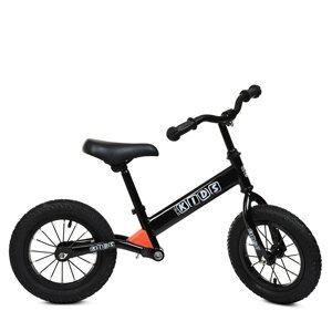Беговел велобіг від толокар дитячий PROFI KIDS дитячий колеса 12 дюймів M 5463A-8 чорний **