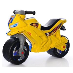 Мотоцикл-беговел 2-х колесний жовто-блакитний Оріон 501***