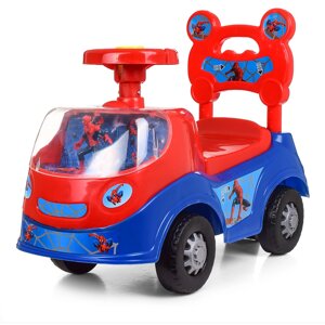 Дитяча каталка-толокар Bambi 238-SP Людина павук синьо-червона