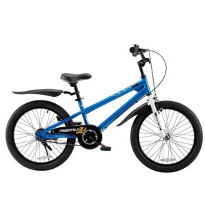 Дитячий двоколісний велосипед Royal Baby Freestyle 20 колеса 20 дюймів рама сталь синій
