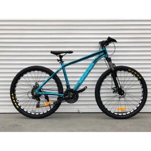 Спортивний алюмінієвий велосипед TopRider 680 колеса 26 дюймів / SHIMANO / рама 17" / колір синій