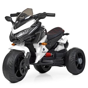 Дитячий електромобіль мотоцикл Bambi M 4274EL-1 BMW білий **