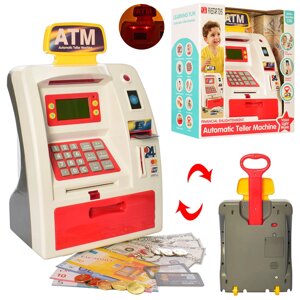 Дитячий ігровий набір магазин касовий апарат 35860 термінал калькулятор музика, звук, світло