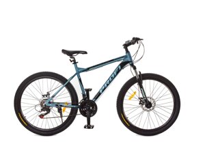 Алюмінієвий гірський велосипед MTB G26PHANTOM A26.2 SHIMANO колеса 26 дюймів/ колір темно-бірюзовий **