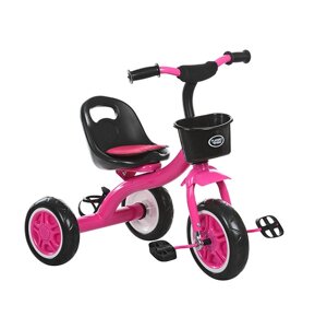 Велосипед дитячий триколісний Turbo Trike M 3197-6 рожевий**