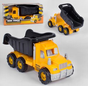 Вантажівка з рухомим кузовом Рilsan 06-611 Дитячі Іграшки Спецтехніка