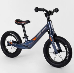 Беговел велобіг від толокар дитячий PROFI KIDS дитячий колеса 14 дюймів M 5467-3 синій