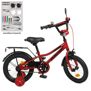 Велосипед дитячий двоколісний PROFI Y14221 Prime 14 дюймів червоний **