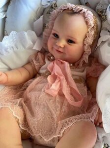 Вініловий ПУПСик ручної роботи Baby Born - як справжнє немовля! Лялька для дівчинки з пляшечкою та соскою