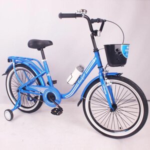Велосипед дитячий двоколісний CASPER-20 Blue колеса 20 дюймів синій
