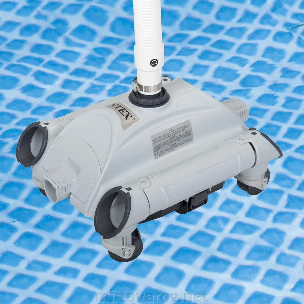 Пилосос Intex 28001 для прибирання басейнів (автоматичний вакуумний) від компанії Мір товарів - фото 1