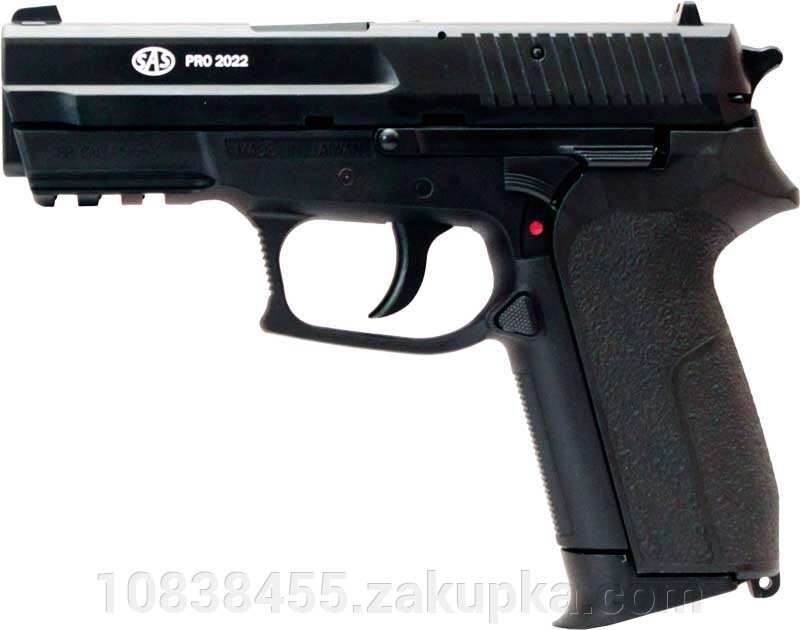Пістолет пневматичний SAS Pro 2022 пластик 4,5 мм BB 2370.14.25 від компанії Мір товарів - фото 1