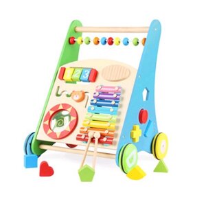 Розвиваючий дитячий ігровий центр MD 2700 Іграшка дерев'яна (ксилофон сортер)
