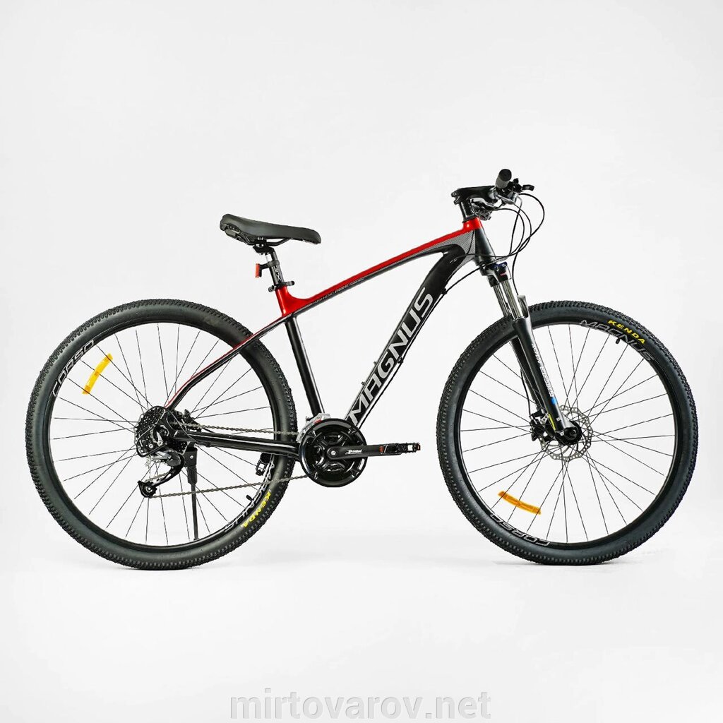 Спортивний алюмінієвий велосипед Corso "Magnus" 29 дюймів MG-76115 перемикачі Shimano, 27 швидкостей від компанії Мір товарів - фото 1