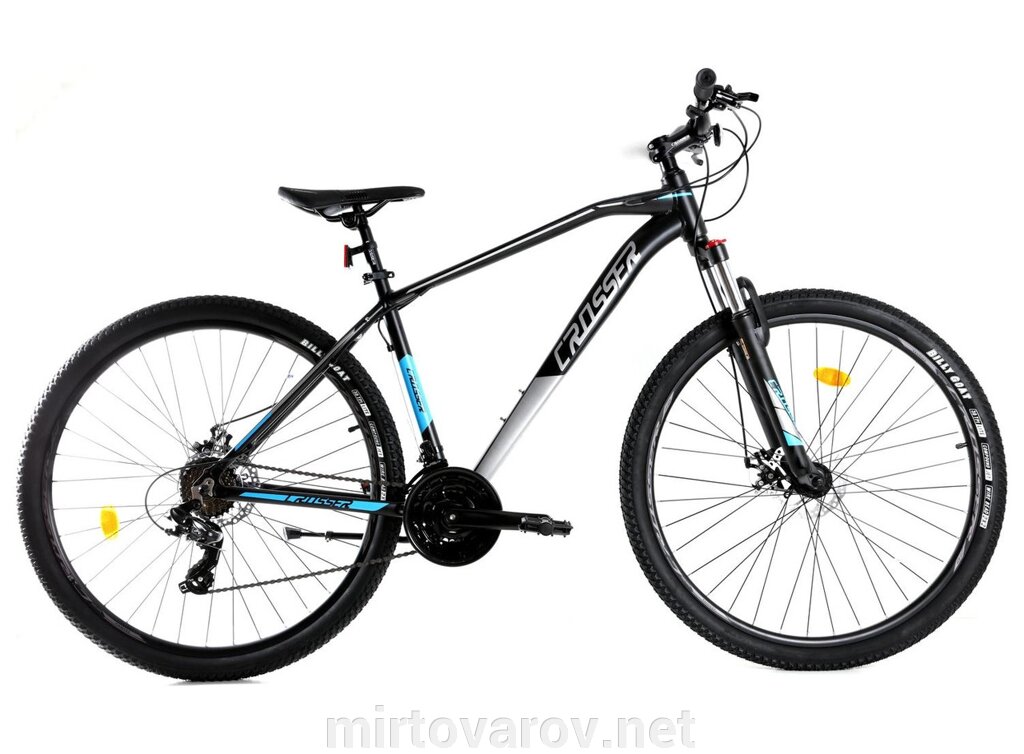 Спортивний Гірський алюмінієв. велосипед Crosser Jazz 29 дюймів LTWOO з гідравлічними гальмами/блакитний від компанії Мір товарів - фото 1