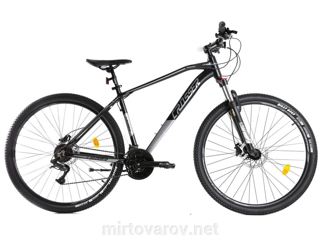 Спортивний Гірський алюмінієв. велосипед Crosser Jazz 29 дюймів LTWOO з гідравлічними гальмами/сірий від компанії Мір товарів - фото 1