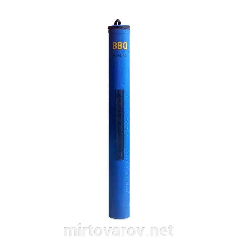 Тубус для шампурів,60х6,5 см KIBAS синій (Арт. KS 4044BL) від компанії Мір товарів - фото 1