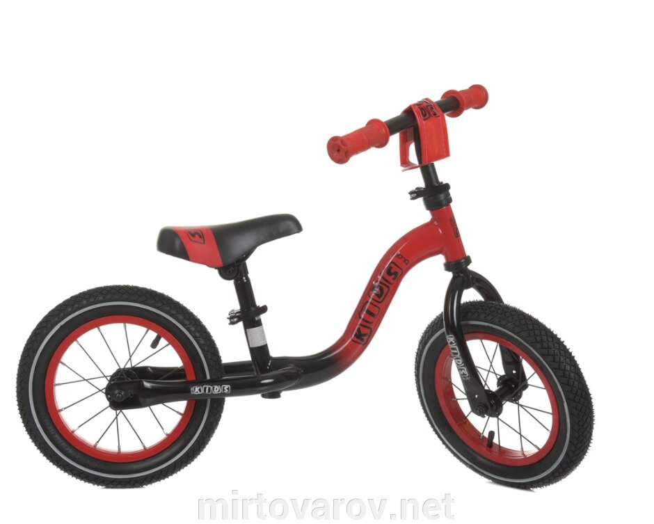 Велобіг від беговел дитячий PROFI KIDS ML1201A-1 рама сталь / колеса 12 дюймів надувні / червоний** від компанії Мір товарів - фото 1
