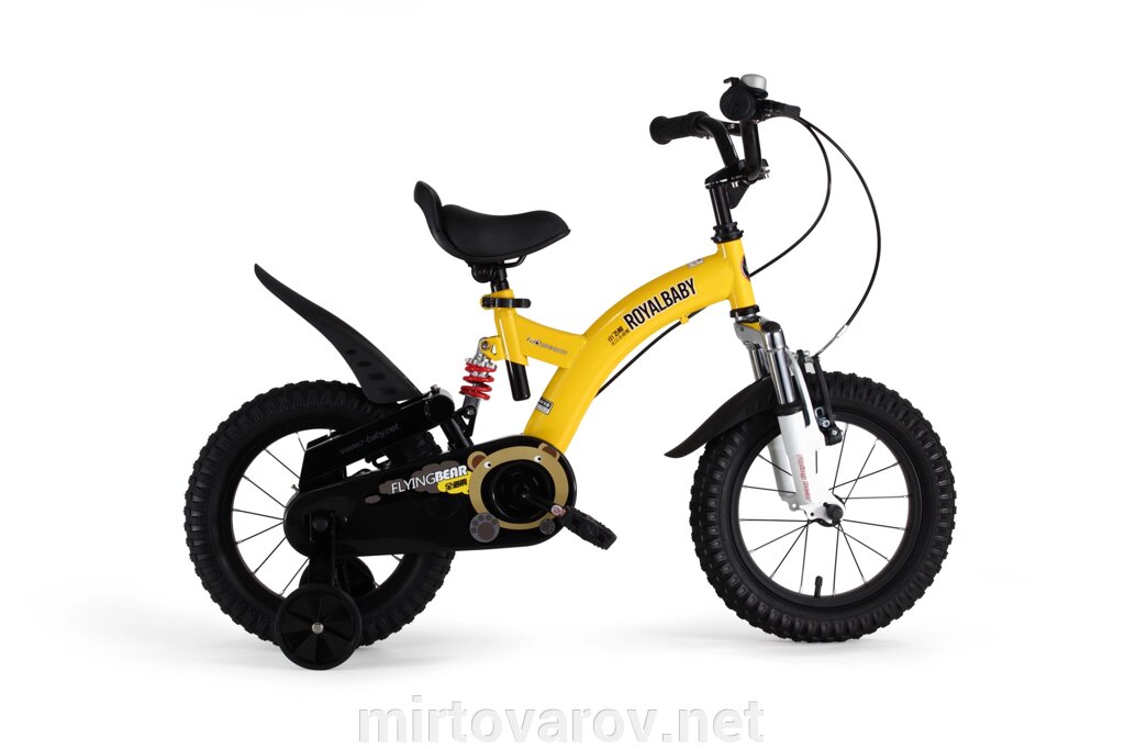 Велосипед 2-х колісний дитячий FLYING BEAR RB16B-9 жовтий від компанії Мір товарів - фото 1