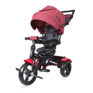 Велосипед-коляска дитячий триколісний Lorelli (Bertoni) Neo Red-Black Luxe червоний
