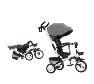 Велосипед коляска дитячий триколісний TILLY FLIP T-390/1 сірий