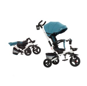 Велосипед коляска дитячий триколісний TILLY FLIP T-390/1 зелений