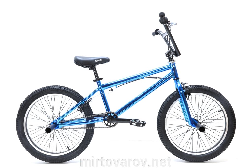 Велосипед спортивний Crosser BMX 20" Синій від компанії Мір товарів - фото 1